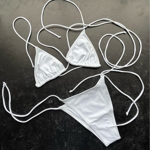 Tropic of C Praia Bikini in White | Size M